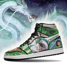 Load image into Gallery viewer, Chihiro And Haku Shoes Boots Spirited Away Anime Sneakers Air Jordan Shoes Sport Top Branding Trends 2020 Sneakers