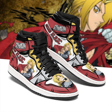 Load image into Gallery viewer, Edward Elric Shoes Boots Fullmetal Alchemist Anime Sneakers Air Jordan Shoes Sport Top Branding Trends 2020 Sneakers