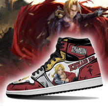 Load image into Gallery viewer, Edward Elric Shoes Boots Fullmetal Alchemist Anime Sneakers Air Jordan Shoes Sport Top Branding Trends 2020 Sneakers