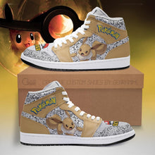 Load image into Gallery viewer, Eevee Shoes Boots Pokemon Anime Sneakers Air Jordan Shoes Sport Top Branding Trends 2020 Sneakers