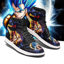 Load image into Gallery viewer, Gogeta Galaxy Dragon Ball Z Anime Sneakers Air Jordan Shoes Sport Top Branding Trends 2020 Sneakers