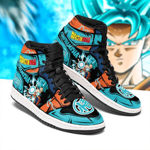 Load image into Gallery viewer, Goku Blue Dragon Ball Anime Sneakers Air Jordan Shoes Sport Top Branding Trends 2020 Sneakers