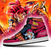 Load image into Gallery viewer, Goku God Shoes Boots Dragon Ball Anime Sneakers Air Jordan Shoes Sport Sneakers
