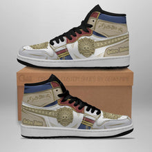 Load image into Gallery viewer, Golden Dawn Magic Knight Shoes Black Clover Anime Sneakers Air Jordan Shoes Sport Top Branding Trends 2020 Sneakers
