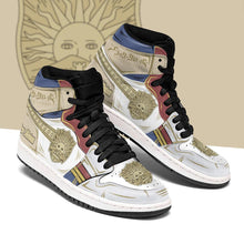 Load image into Gallery viewer, Golden Dawn Magic Knight Shoes Black Clover Anime Sneakers Air Jordan Shoes Sport Top Branding Trends 2020 Sneakers