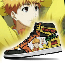 Load image into Gallery viewer, Hideyoshi Hide Shoes Boots Custom Tokyo Ghoul Anime Sneakers Air Jordan Shoes Sport Sneakers
