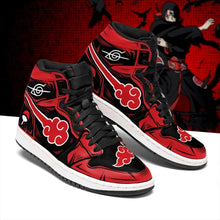 Load image into Gallery viewer, Itachi Akatsuki Symbol Naruto Anime Sneakers Air Jordan Shoes Sport Top Branding Trends 2020 Sneakers