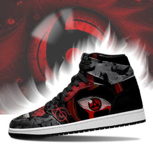 Load image into Gallery viewer, Itachi Sharingan Eyes Akatsuki Anime Sneakers Air Jordan Shoes Sport Top Branding Trends 2020 Sneakers