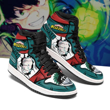 Load image into Gallery viewer, Izuku Midoriya Skill My Hero Academia Sneakers Anime Sneakers Air Jordan Shoes Sport Top Branding Trends 2020 Sneakers
