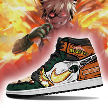 Load image into Gallery viewer, Katsuki Bakugou Skill My Hero Academia Sneakers Anime Sneakers Air Jordan Shoes Sport Top Branding Trends 2020 Sneakers