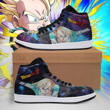 Load image into Gallery viewer, Kid Trunks Shoes Boots Galaxy Dragon Ball Z Anime Sneakers Air Jordan Shoes Sport Sneakers