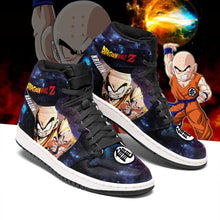 Load image into Gallery viewer, Krillin Shoes Boots Galaxy Dragon Ball Z Anime Sneakers Air Jordan Shoes Sport Sneakers