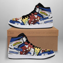 Load image into Gallery viewer, Lemillion Mirio Shoes Boots Custom My Hero Academia Anime Sneakers Air Jordan Shoes Sport Top Branding Trends 2020 Sneakers