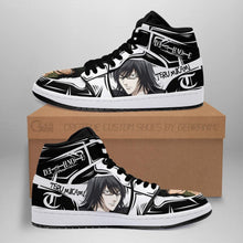 Load image into Gallery viewer, Light Teru Mikami Shoes Boots Custom Death Note Anime Sneakers Air Jordan Shoes Sport Sneakers