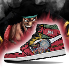 Load image into Gallery viewer, Marshall D. Teach Blackbeard Shoes Boots Skill One Piece Anime Sneakers Air Jordan Shoes Sport Sneakers
