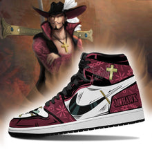 Load image into Gallery viewer, Mihawk Sword Shoes Boots Skill One Piece Anime Sneakers Air Jordan Shoes Sport Top Branding Trends 2020 Sneakers