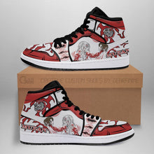 Load image into Gallery viewer, Muzan Kibutsuji Shoes Boots Costume Demon Slayer Anime Sneakers Air Jordan Shoes Sport Top Branding Trends 2020 Sneakers