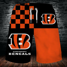 Load image into Gallery viewer, 2020 Cincinnati Bengals Summer Beach Short Pants 3D Men Cool Shorts Swim Trunks
