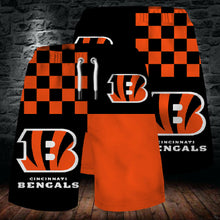 Load image into Gallery viewer, 2020 Cincinnati Bengals Summer Beach Short Pants 3D Men Cool Shorts Swim Trunks