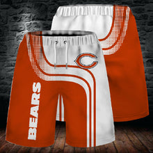 Load image into Gallery viewer, 2020 Chicago Bears Summer 3D Beach Shorts Cool Short Pants 3D Swimming Trunks