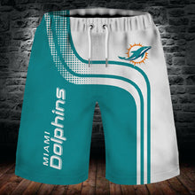 Load image into Gallery viewer, Miami Dolphins Summer Beach Short Pants 3D Men Cool Shorts Swim Trunks