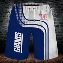 Load image into Gallery viewer, New York Giants 3D Summer Beach Sport Short Pants 3D Men Cool Shorts Swim Trunks