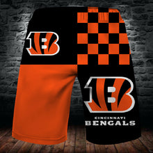 Load image into Gallery viewer, 2020 Cincinnati Bengals Summer Beach Short Pants 3D Men Cool Shorts Swim Trunks