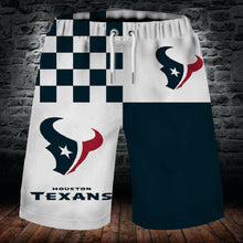 Load image into Gallery viewer, 2020 Houston Texans Summer Beach Shorts Men's Cool Sport Short Pants 3D Swim Trunks