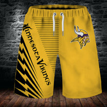 Load image into Gallery viewer, Minnesota Vikings NFL Football 3D Shorts Summer Beach Men's Cool Sport Short Pants 3D Swim Trunks