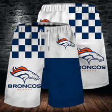 Load image into Gallery viewer, 2020 HOT Denver Broncos NFL Football Summer Beach Shorts Men's Cool Sport Short Pants 3D Swim Trunks