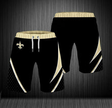 Load image into Gallery viewer, Newest New Orleans Saints 3D Shorts Summer Beach Men's Cool Sport Short Pants 3D Swim Trunks
