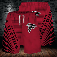 Load image into Gallery viewer, Atlanta Falcons 3D Shorts Summer Beach Men's Cool Sport Short Pants 3D Swim Trunks