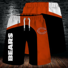 Load image into Gallery viewer, 2020 Chicago Bears Summer 3D Beach Shorts Cool Short Pants 3D Swimming Trunks