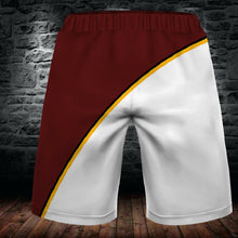 Load image into Gallery viewer, Washington Redskins 3D Shorts Summer Beach Men's Cool Sport Short Pants 3D Swim Trunks