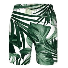 Load image into Gallery viewer, 2020 Summer Beach 3D Leaf Print Shorts Men's Cool Sport Short Pants 3D Swim Trunks