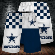Load image into Gallery viewer, 2020 Summer Dallas Cowboys 3D Beach Shorts Cool Short Pants 3D Swimming Trunks
