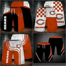 Load image into Gallery viewer, 2020 Chicago Bears Summer 3D Beach Shorts Cool Short Pants 3D Swimming Trunks
