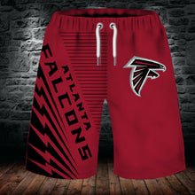 Load image into Gallery viewer, Atlanta Falcons 3D Shorts Summer Beach Men's Cool Sport Short Pants 3D Swim Trunks
