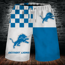 Load image into Gallery viewer, HOT Detroit Lions Summer Beach Short Pants 3D Men Cool Shorts Swim Trunks