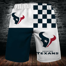 Load image into Gallery viewer, 2020 Houston Texans Summer Beach Shorts Men's Cool Sport Short Pants 3D Swim Trunks