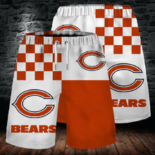 Load image into Gallery viewer, 2020 Chicago Bears Summer 3D Beach Shorts Cool Short Pants 3D Swimming Trunks