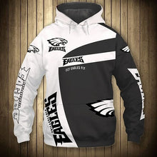 Load image into Gallery viewer, NFL Philadelphia Eagles Pullover Skull Team Suit 3D Hoodie, 3D Zip Hoodie Top Branding Trends Limited Edition For Men And Women
