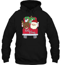 Load image into Gallery viewer, Gigi Claus Reindeer Santa Red Truck Christmas Version2 T-Shirt, Ladies T-Shirt, LongSleeve, Sweatshirt, Hoodie 2D

