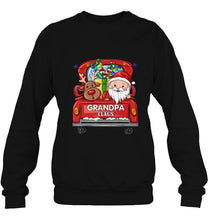 Load image into Gallery viewer, Grandpa Claus Reindeer Santa Christmas T-Shirt, Ladies T-Shirt, LongSleeve, Sweatshirt, Hoodie 2D

