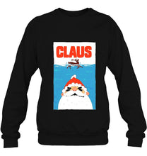 Load image into Gallery viewer, Funny Santa Claus And Reindeer Swimming T-Shirt, Ladies T-Shirt, LongSleeve, Hoodie 2D

