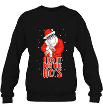 Load image into Gallery viewer, I Do It For The Ho’s Gangsta Santa Claus Christmas T-Shirt, Ladies T-Shirt, LongSleeve, Hoodie 2D
