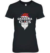 Load image into Gallery viewer, Grandma Claus Santa Claus Christmas Lights T-Shirt, Ladies T-Shirt, LongSleeve, Hoodie 2D
