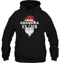 Load image into Gallery viewer, Grandma Claus Santa Claus Christmas Lights T-Shirt, Ladies T-Shirt, LongSleeve, Hoodie 2D
