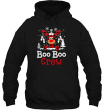 Load image into Gallery viewer, Boo Boo Crew Red Plaid Reindeer Christmas Version2 T-Shirt, Ladies T-Shirt, LongSleeve, Sweatshirt, Hoodie 2D

