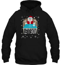 Load image into Gallery viewer, Let It Snow Santa Claus Version2 T-Shirt, Ladies T-Shirt, LongSleeve, Sweatshirt, Hoodie 2D
